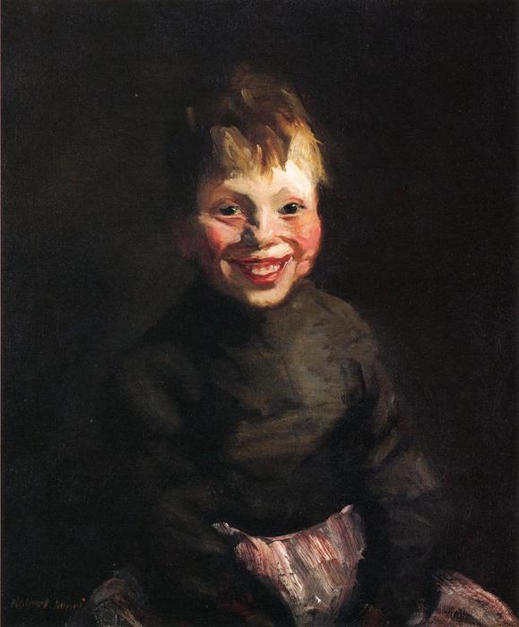 WikiOO.org - Güzel Sanatlar Ansiklopedisi - Resim, Resimler Robert Henri - Fisherman's Daughter