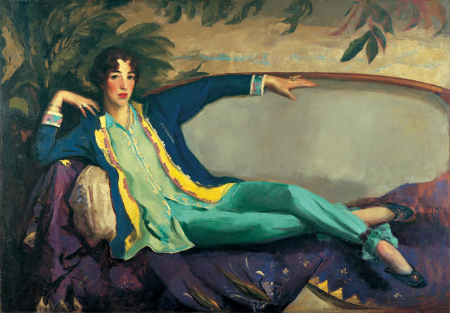 Wikioo.org – La Enciclopedia de las Bellas Artes - Pintura, Obras de arte de Robert Henri - Gertrude Vanderbilt Whitney 1