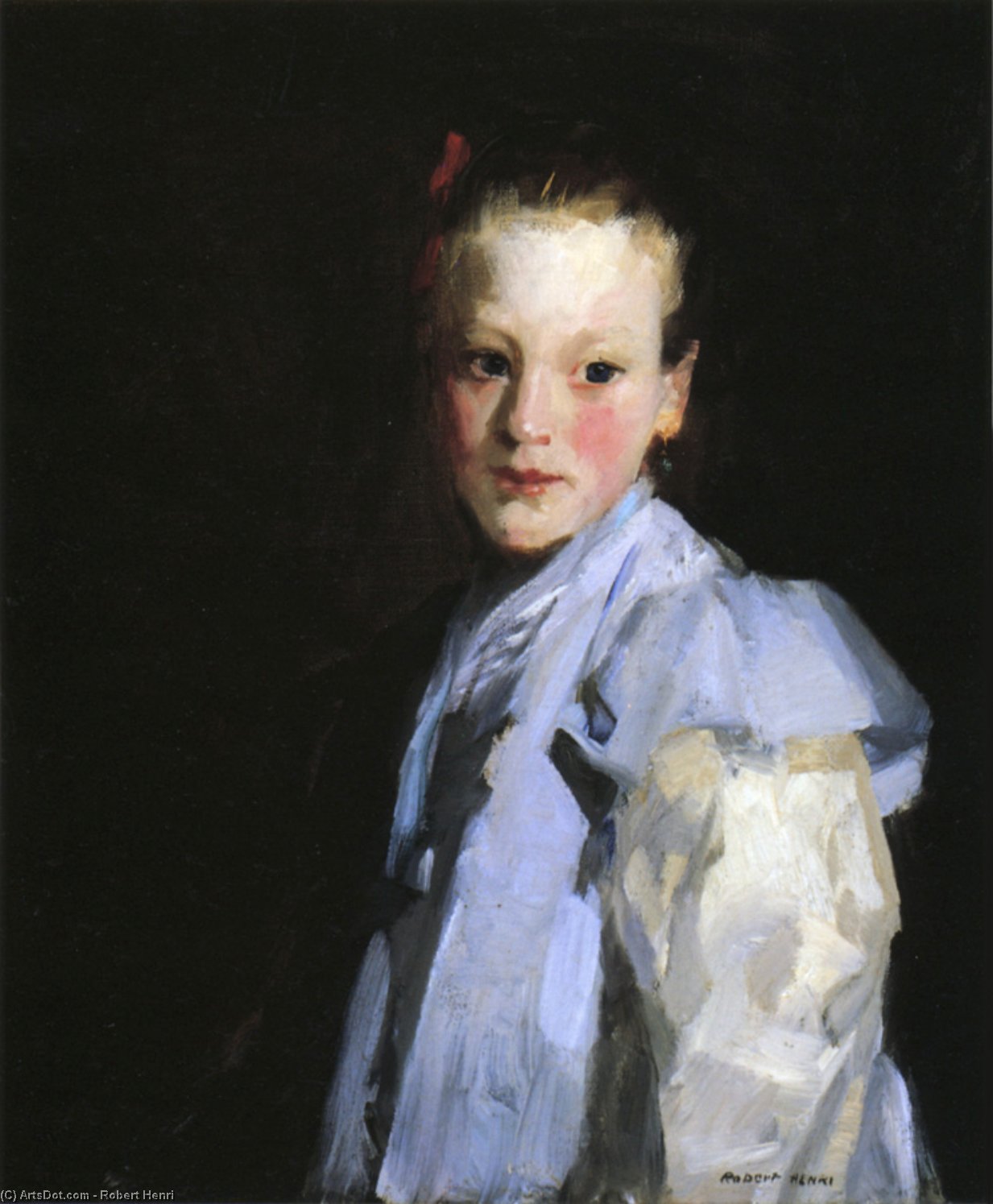 Wikioo.org - The Encyclopedia of Fine Arts - Painting, Artwork by Robert Henri - Martche
