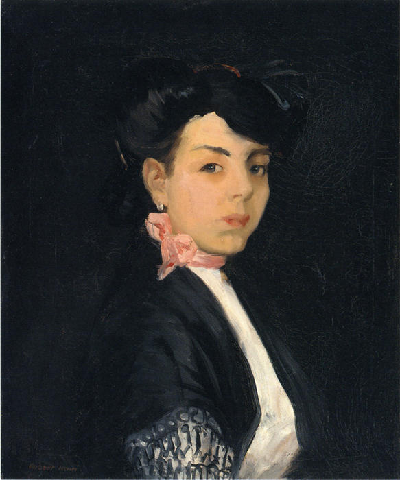 Wikioo.org - The Encyclopedia of Fine Arts - Painting, Artwork by Robert Henri - Modestilla de Madrid