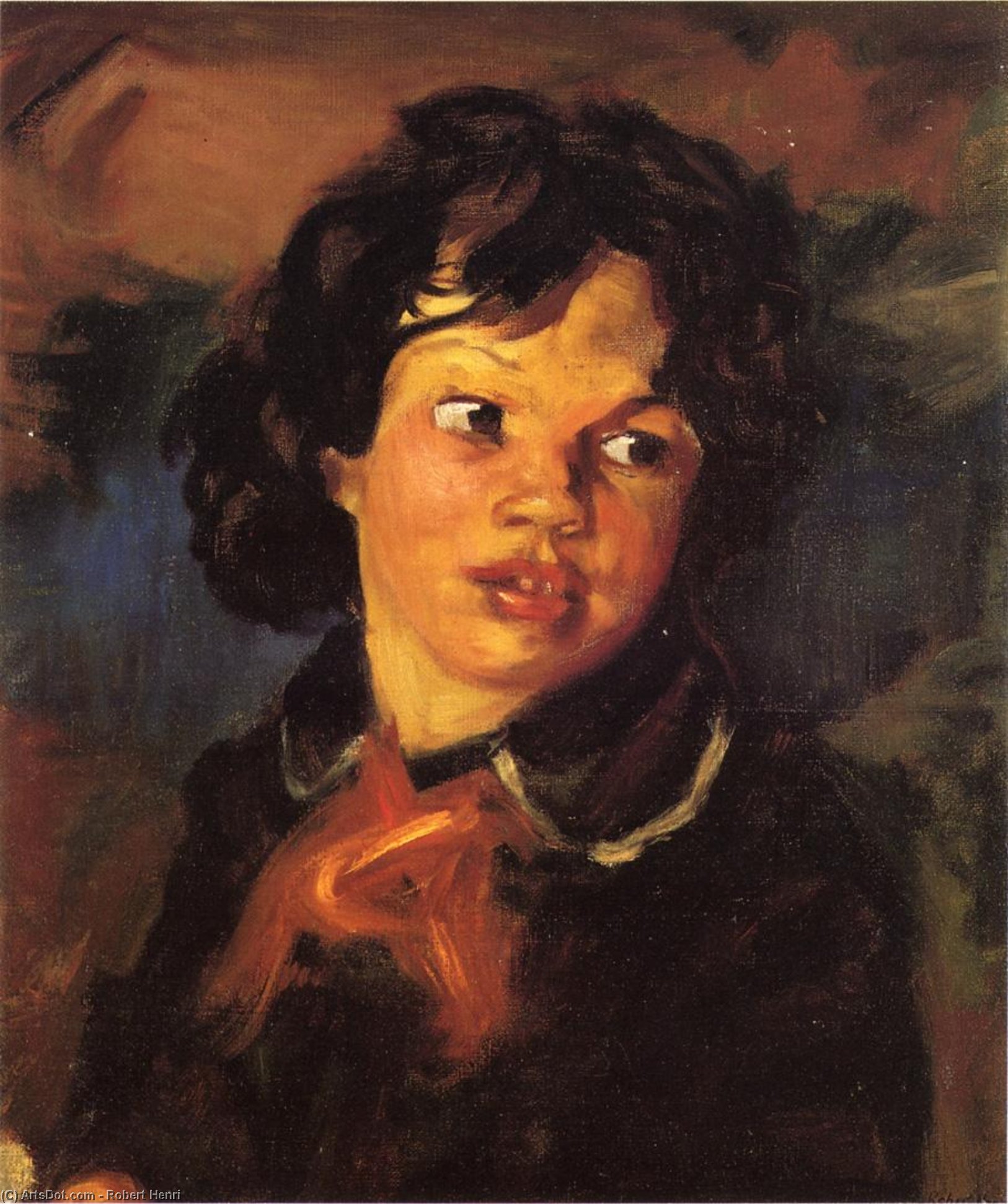 Wikioo.org - The Encyclopedia of Fine Arts - Painting, Artwork by Robert Henri - Patience