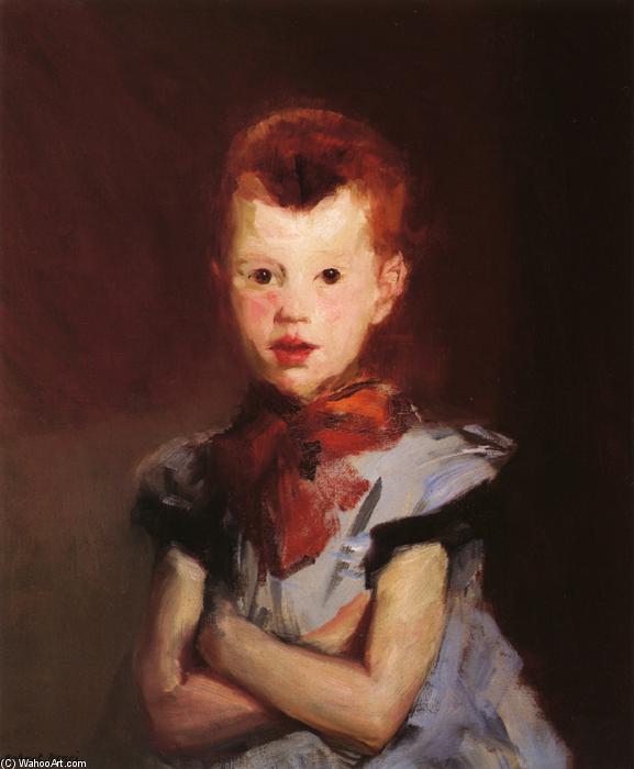 WikiOO.org - Encyclopedia of Fine Arts - Schilderen, Artwork Robert Henri - The Red Top