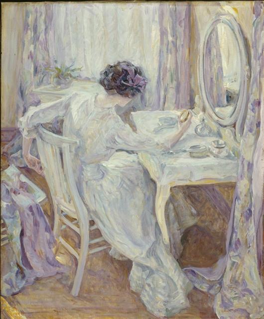 Wikioo.org - The Encyclopedia of Fine Arts - Painting, Artwork by Robert Lewis Reid - The Miniature