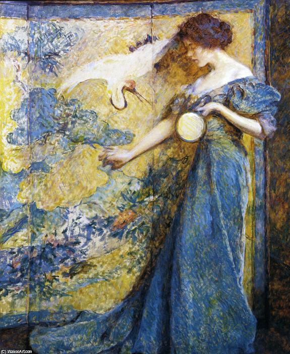 Wikioo.org – L'Enciclopedia delle Belle Arti - Pittura, Opere di Robert Lewis Reid - il specchio