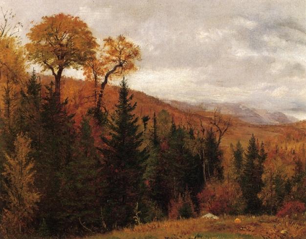 Wikioo.org - The Encyclopedia of Fine Arts - Painting, Artwork by Thomas Worthington Whittredge - Autumn Landscape