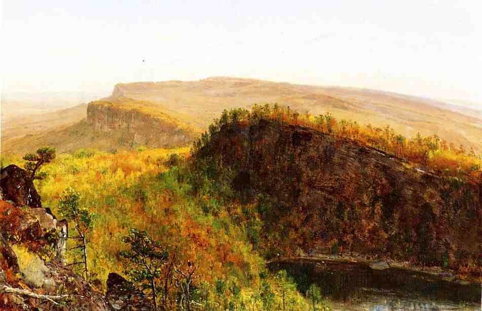 Wikioo.org - The Encyclopedia of Fine Arts - Painting, Artwork by Thomas Worthington Whittredge - Indian Encampment
