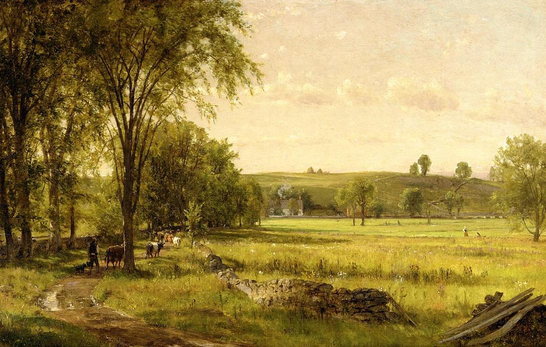 Wikioo.org - The Encyclopedia of Fine Arts - Painting, Artwork by Thomas Worthington Whittredge - Near Gray Court Junction