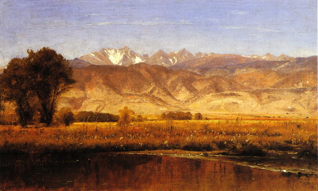 Wikioo.org - The Encyclopedia of Fine Arts - Painting, Artwork by Thomas Worthington Whittredge - The Foothills
