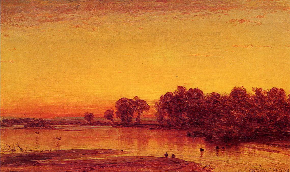 Wikioo.org - The Encyclopedia of Fine Arts - Painting, Artwork by Thomas Worthington Whittredge - The Platte River