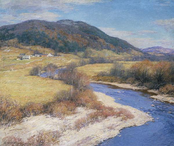 Wikioo.org - The Encyclopedia of Fine Arts - Painting, Artwork by Willard Leroy Metcalf - ndian Summer, Vermont