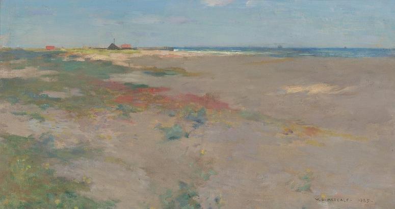 Wikioo.org - The Encyclopedia of Fine Arts - Painting, Artwork by Willard Leroy Metcalf - Suffolk Coast