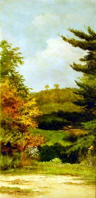 WikiOO.org - Εγκυκλοπαίδεια Καλών Τεχνών - Ζωγραφική, έργα τέχνης William Aiken Walker - Autumn Foliage