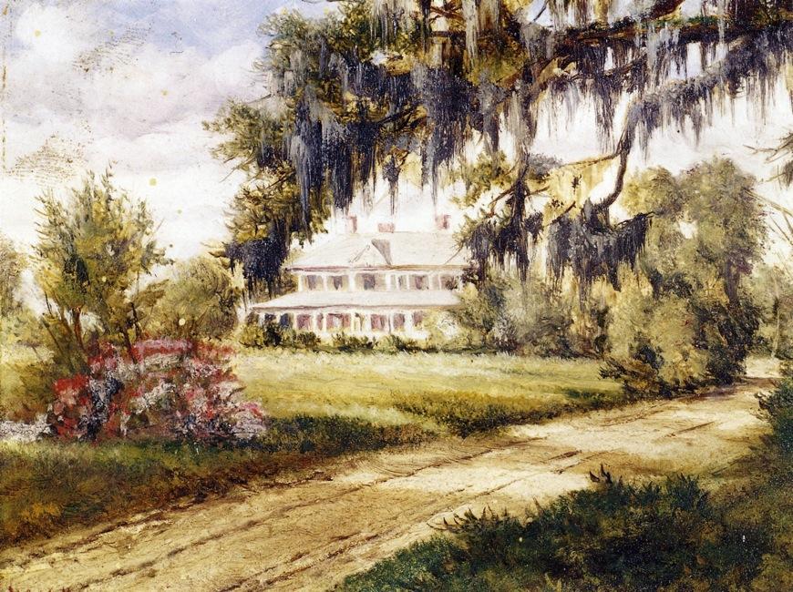 Wikioo.org - The Encyclopedia of Fine Arts - Painting, Artwork by William Aiken Walker - Runnymede on the Ashley River