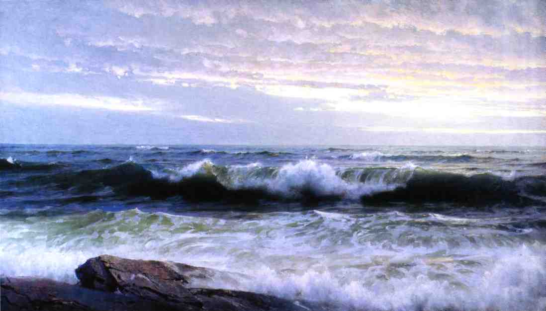 WikiOO.org - Güzel Sanatlar Ansiklopedisi - Resim, Resimler William Trost Richards - After a Stormy Day