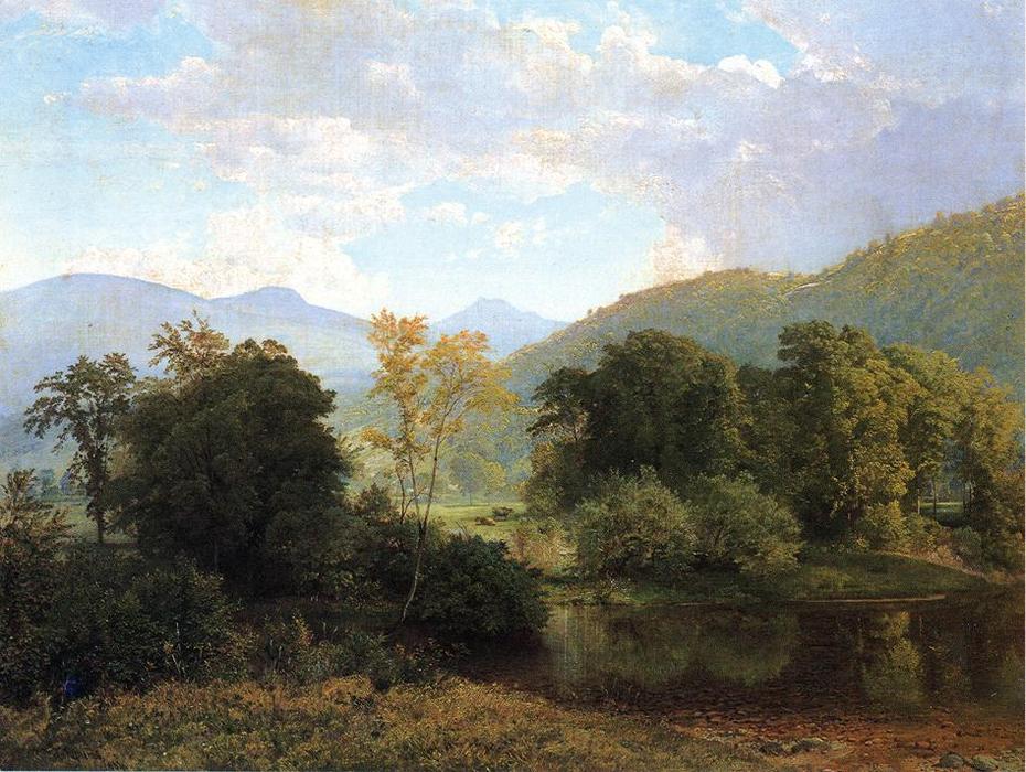 Wikioo.org - The Encyclopedia of Fine Arts - Painting, Artwork by William Trost Richards - Deleware Valley
