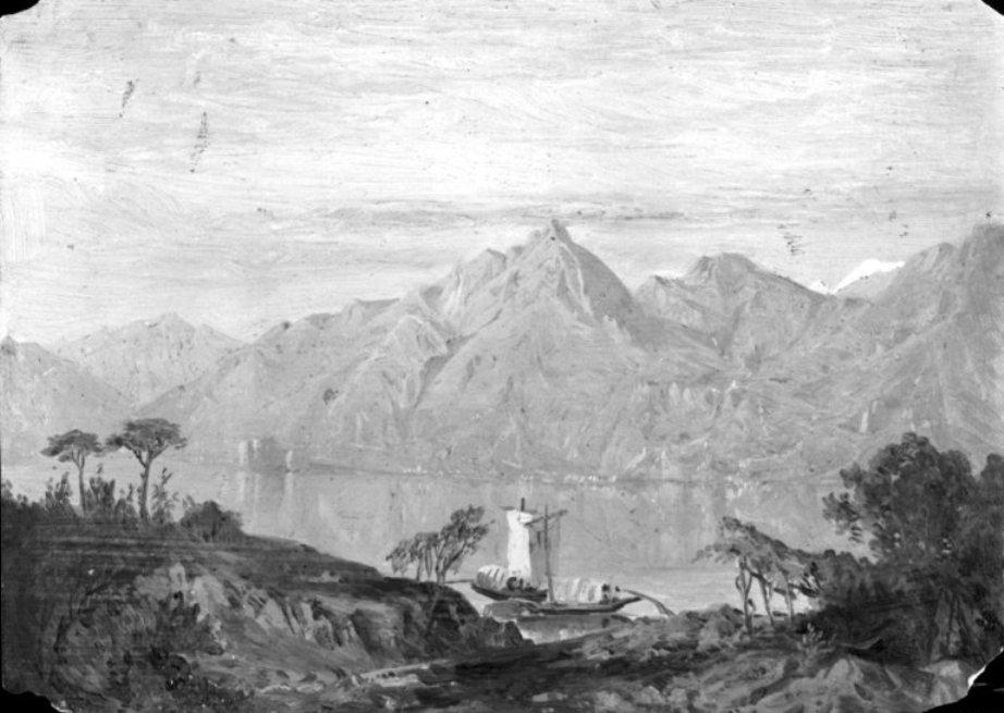 WikiOO.org - Enciklopedija dailės - Tapyba, meno kuriniai William Trost Richards - Lake Maggiore