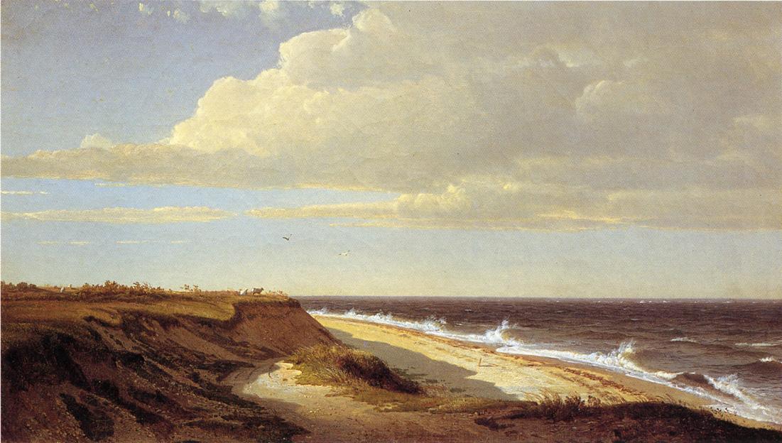 Wikioo.org - The Encyclopedia of Fine Arts - Painting, Artwork by William Trost Richards - Nantucket 1