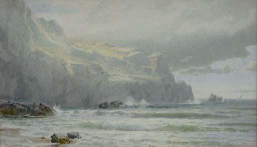 Wikioo.org - The Encyclopedia of Fine Arts - Painting, Artwork by William Trost Richards - New Newquay Cornwall