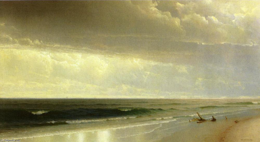 Wikioo.org - The Encyclopedia of Fine Arts - Painting, Artwork by William Trost Richards - Newport Beach