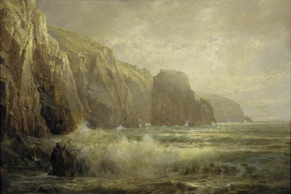 Wikioo.org - The Encyclopedia of Fine Arts - Painting, Artwork by William Trost Richards - Seacoast