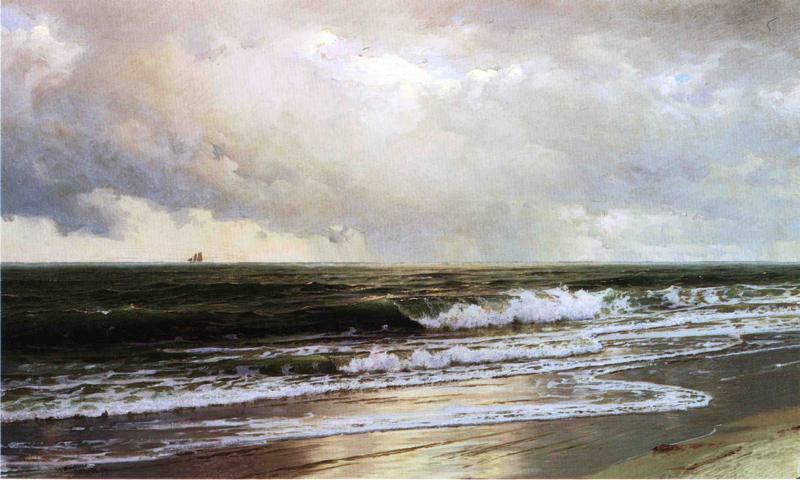 Wikioo.org - The Encyclopedia of Fine Arts - Painting, Artwork by William Trost Richards - Seascape 9