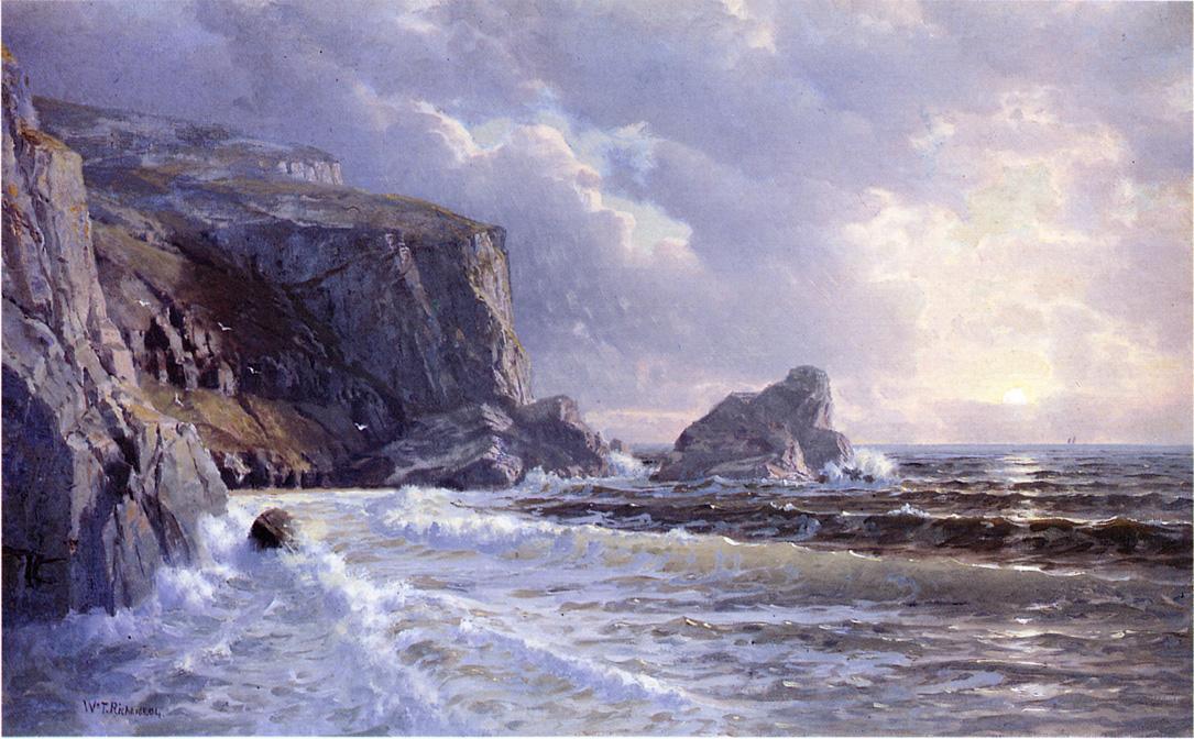 Wikioo.org - The Encyclopedia of Fine Arts - Painting, Artwork by William Trost Richards - St. Margaret's Well, Cornwell