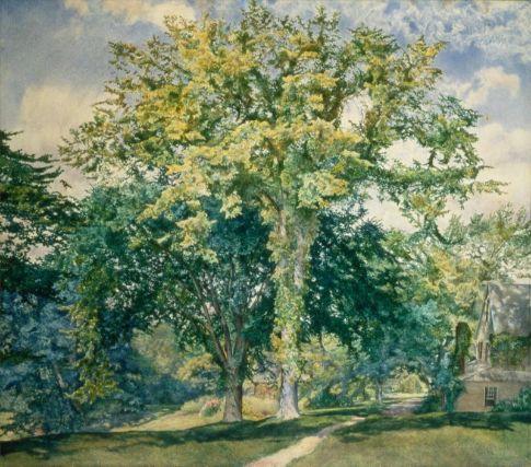 WikiOO.org - Encyclopedia of Fine Arts - Lukisan, Artwork William Trost Richards - Tennysons Lane