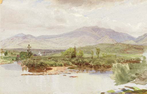 WikiOO.org - אנציקלופדיה לאמנויות יפות - ציור, יצירות אמנות William Trost Richards - The Valley
