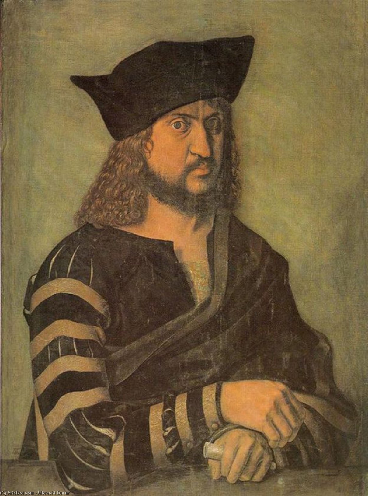 WikiOO.org - Encyclopedia of Fine Arts - Målning, konstverk Albrecht Durer - Elector Frederick The Wise