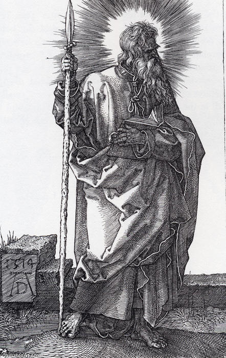 WikiOO.org - Enciklopedija likovnih umjetnosti - Slikarstvo, umjetnička djela Albrecht Durer - St. Thomas