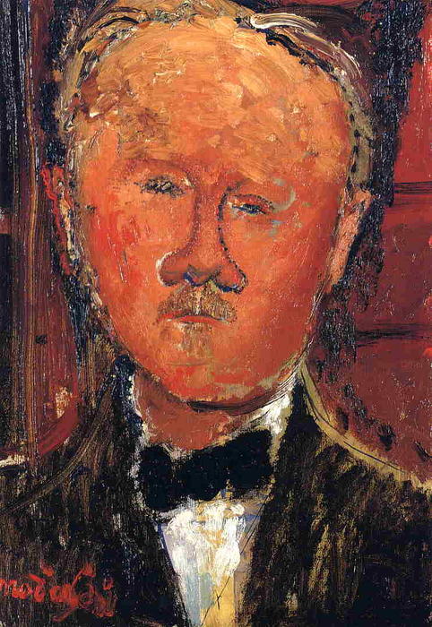 WikiOO.org - Enciklopedija dailės - Tapyba, meno kuriniai Amedeo Modigliani - Cheron