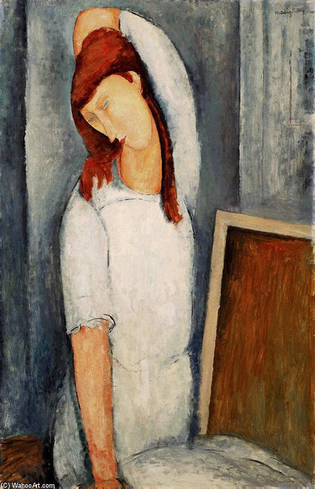 Wikioo.org - The Encyclopedia of Fine Arts - Painting, Artwork by Amedeo Modigliani - Coffee