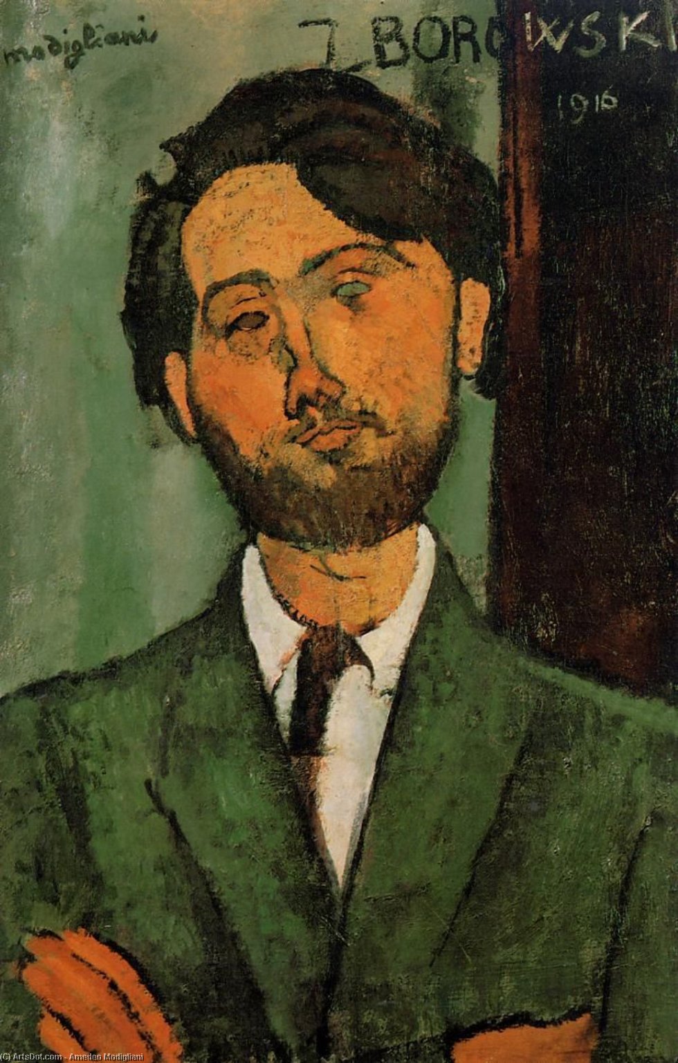 WikiOO.org - 백과 사전 - 회화, 삽화 Amedeo Modigliani - Leopold Zborowski 2