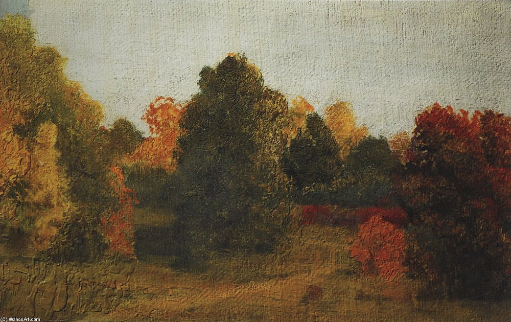 Wikioo.org - The Encyclopedia of Fine Arts - Painting, Artwork by Arkhip Ivanovich Kuinji - Autumn
