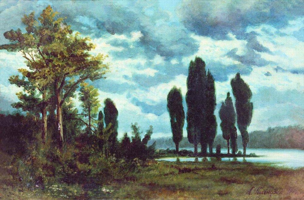 Wikioo.org – L'Encyclopédie des Beaux Arts - Peinture, Oeuvre de Arkhip Ivanovich Kuinji - Paysage