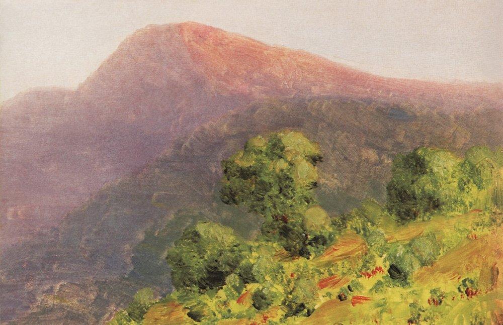 Wikioo.org - The Encyclopedia of Fine Arts - Painting, Artwork by Arkhip Ivanovich Kuinji - Mountains
