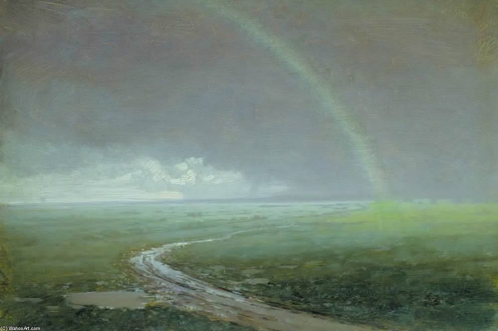 WikiOO.org - Encyclopedia of Fine Arts - Målning, konstverk Arkhip Ivanovich Kuinji - Rainbow