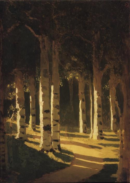 Wikioo.org - The Encyclopedia of Fine Arts - Painting, Artwork by Arkhip Ivanovich Kuinji - Sunlight in the park