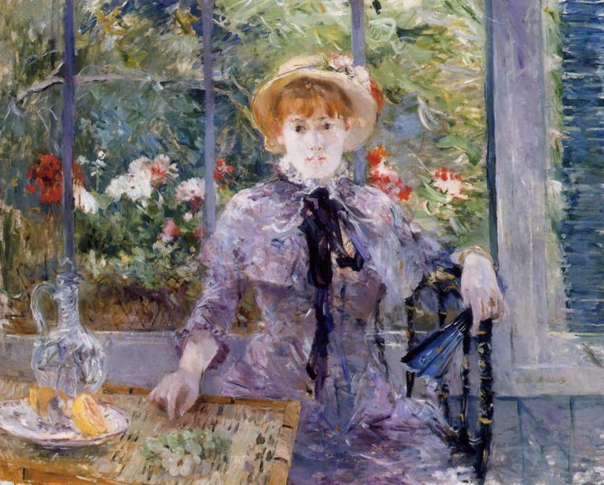 WikiOO.org - Encyclopedia of Fine Arts - Maalaus, taideteos Berthe Morisot - After Luncheon