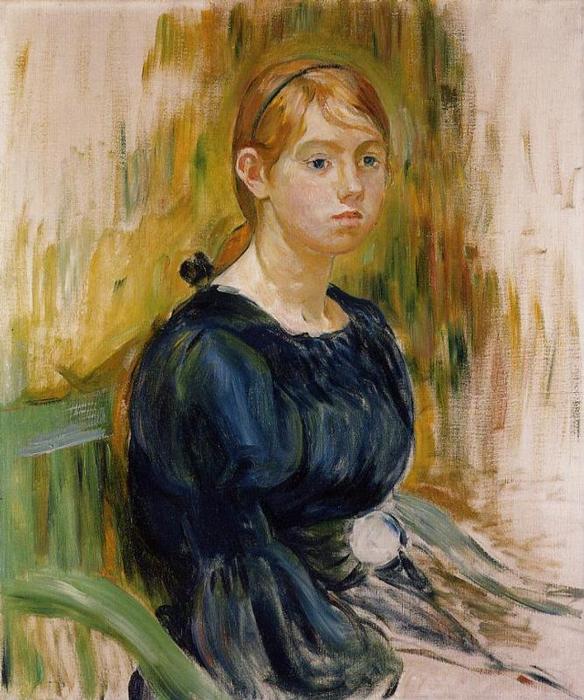 WikiOO.org - Enciklopedija dailės - Tapyba, meno kuriniai Berthe Morisot - Jeannie Gobillard