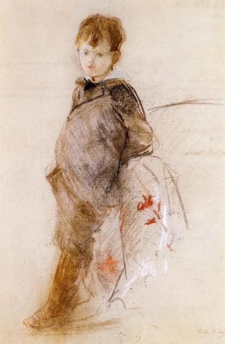 Wikioo.org - The Encyclopedia of Fine Arts - Painting, Artwork by Berthe Morisot - Portrait of Marcel
