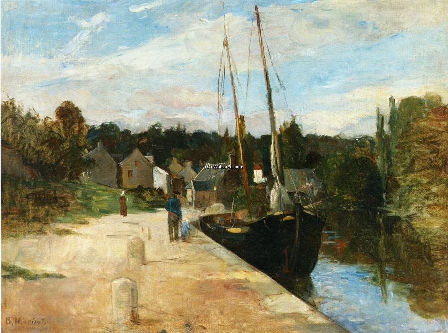 Wikioo.org – L'Encyclopédie des Beaux Arts - Peinture, Oeuvre de Berthe Morisot - Rosbras (Finistère)