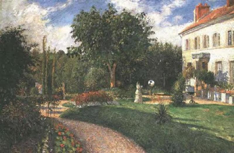 Wikioo.org - The Encyclopedia of Fine Arts - Painting, Artwork by Camille Pissarro - Garden of Les Mathurins
