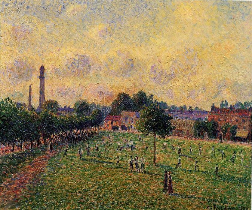 Wikioo.org - The Encyclopedia of Fine Arts - Painting, Artwork by Camille Pissarro - Kew Gardens