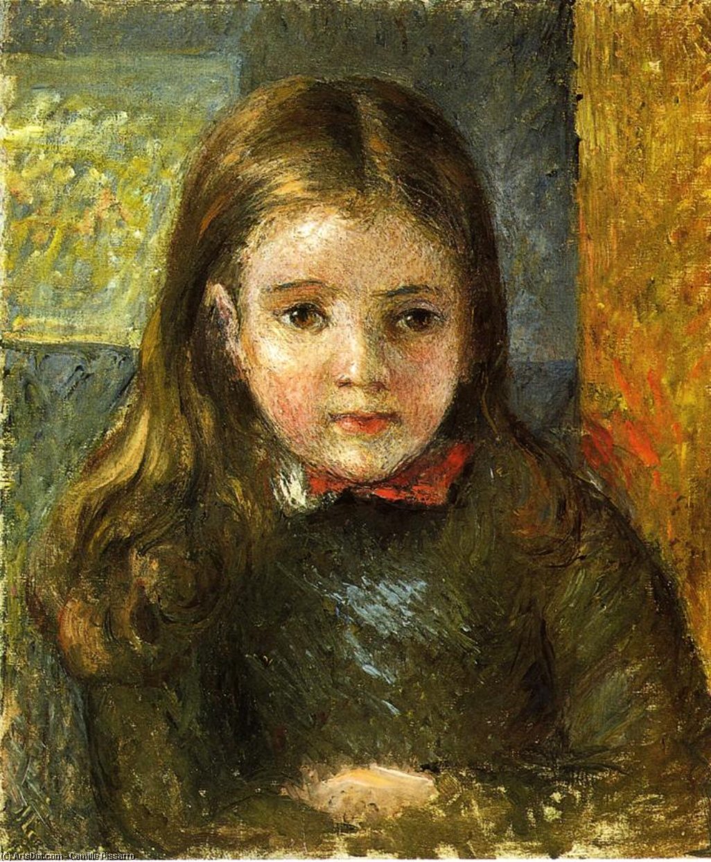 WikiOO.org - 백과 사전 - 회화, 삽화 Camille Pissarro - Portrait of Georges