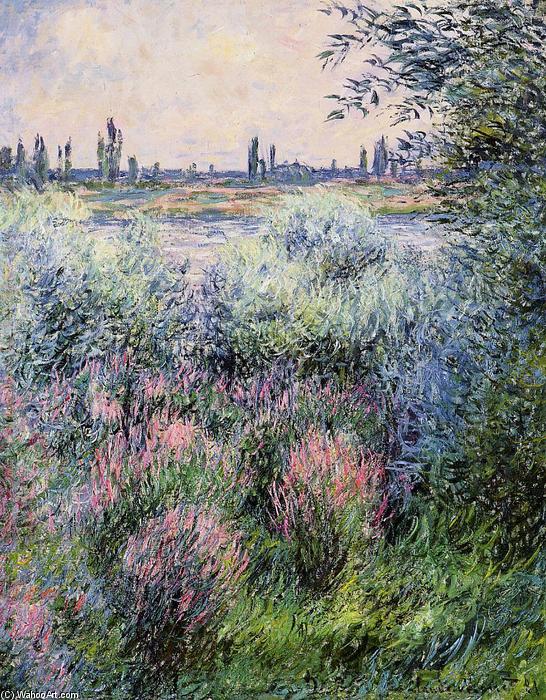 WikiOO.org - Енциклопедия за изящни изкуства - Живопис, Произведения на изкуството Claude Monet - A Spot on the Banks of the Seine