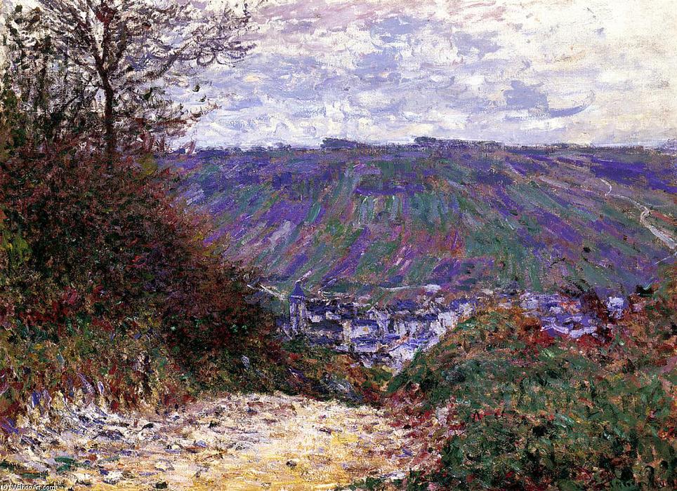 Wikioo.org - สารานุกรมวิจิตรศิลป์ - จิตรกรรม Claude Monet - Path at Giverny