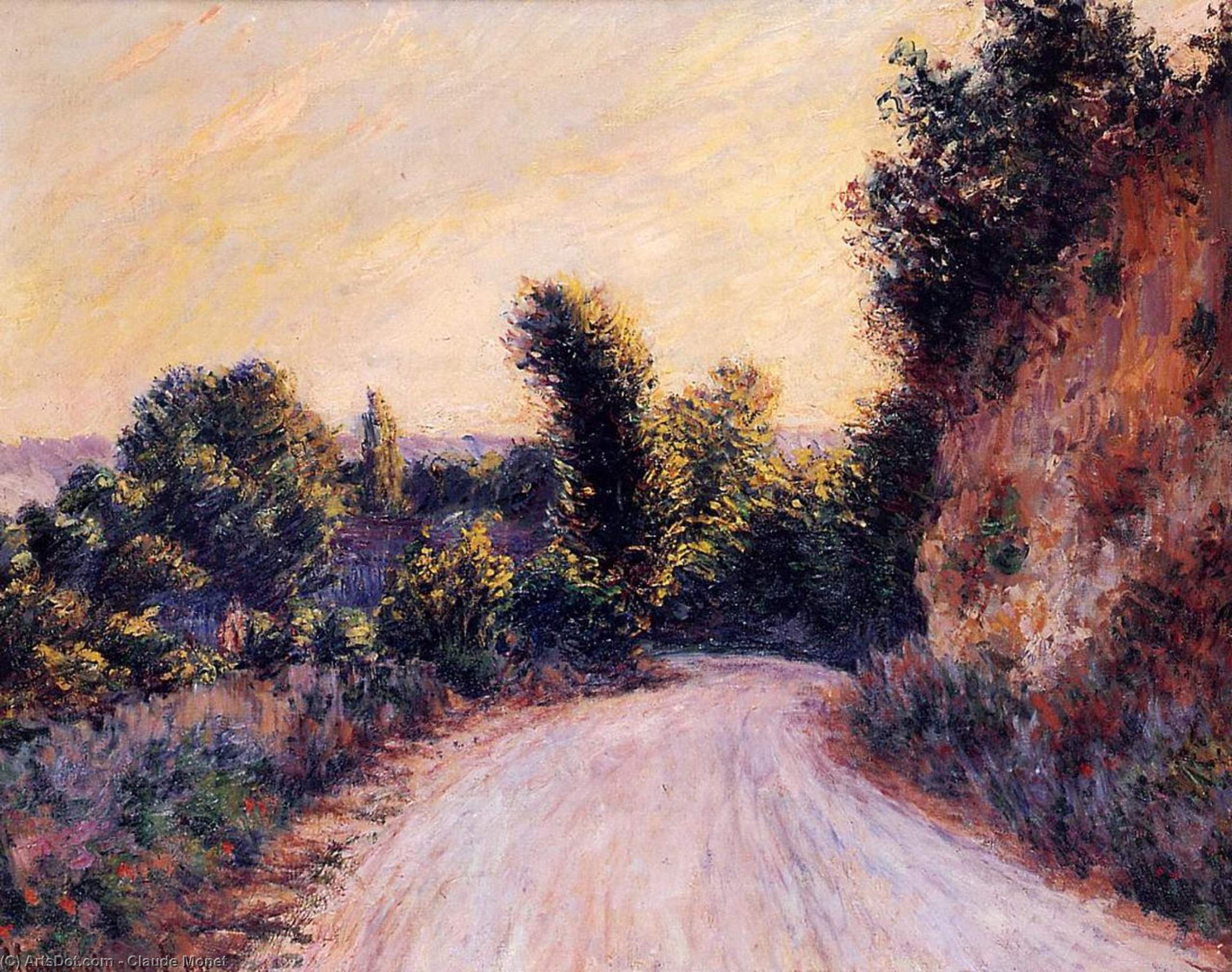 Wikioo.org - สารานุกรมวิจิตรศิลป์ - จิตรกรรม Claude Monet - Path