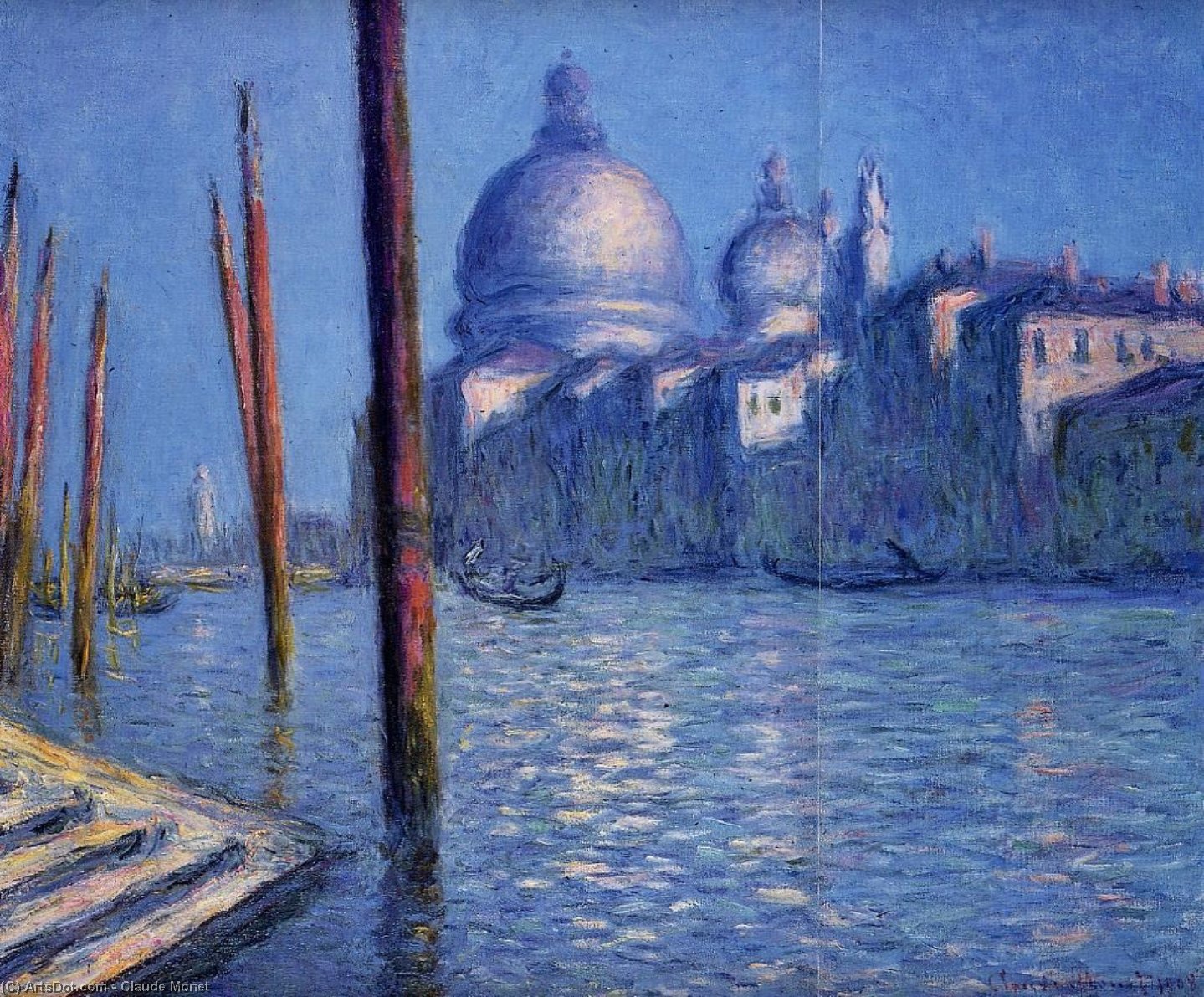 WikiOO.org – 美術百科全書 - 繪畫，作品 Claude Monet - 京杭大运河 3