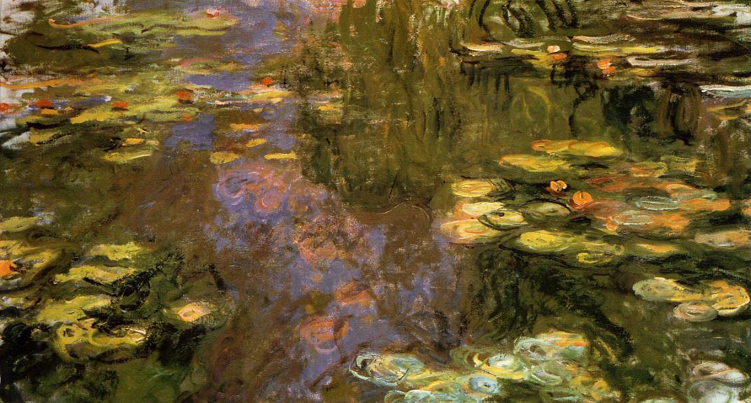 WikiOO.org - 百科事典 - 絵画、アートワーク Claude Monet - ザー Water-Lily 池 8